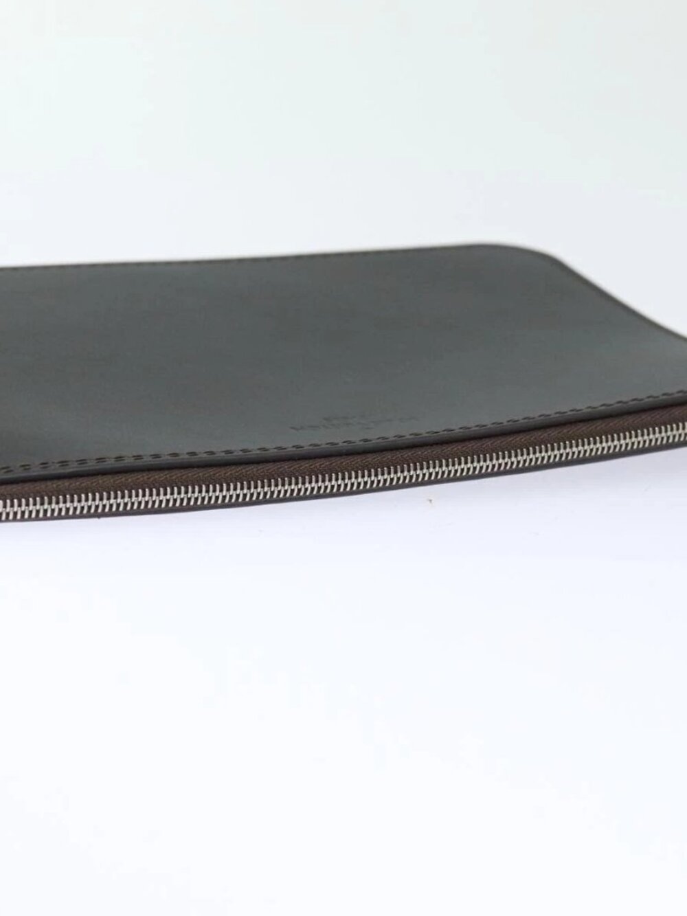 LOUIS VUITTON Pouch Leather Brown LV - Picture 7 of 16
